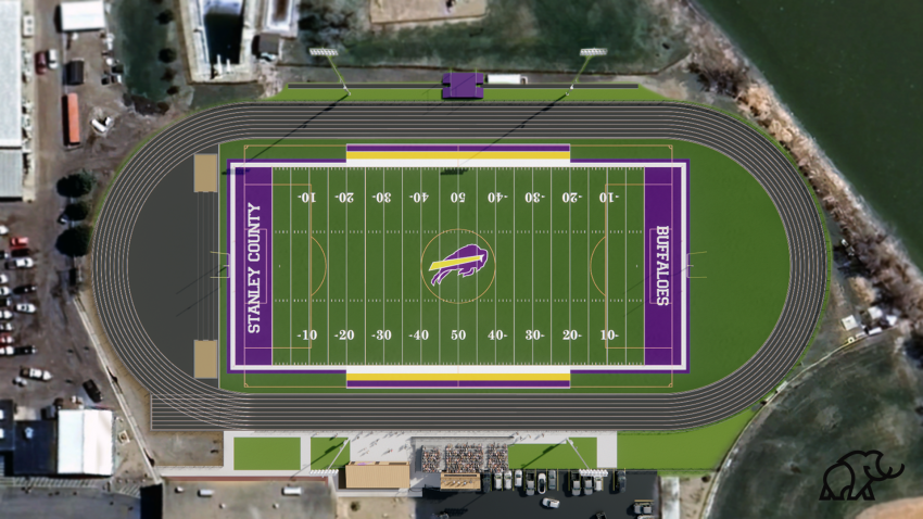 Artificial turf football field, new track and field surface coming to Stanley County High School 